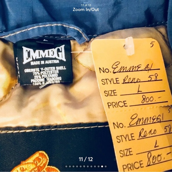 NEW WITH TAG WINTER SPORT EMMEGI WOMEN ANORAK JACKET - Picture 9 of 12